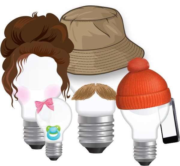 Family of lightbulbs